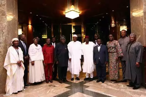 “Suddenly, we are a poor country” – President Buhari